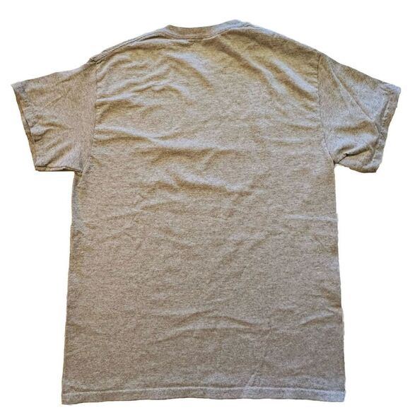 VINTAGE Mt. Dew T Shirt Mens Medium grey Short Sleeve Y2k gildan Soda Pop Dad - Picture 2 of 13